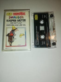 Kasper Mütze Der Wettlauf zwischen Hase und Igel Transparent Janosch 429837-4 Deutsche Grammophon (Innencover leicht eingerissen)
